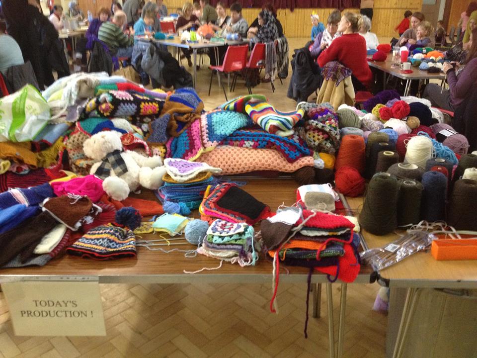 Knit for Syria St John's Centre