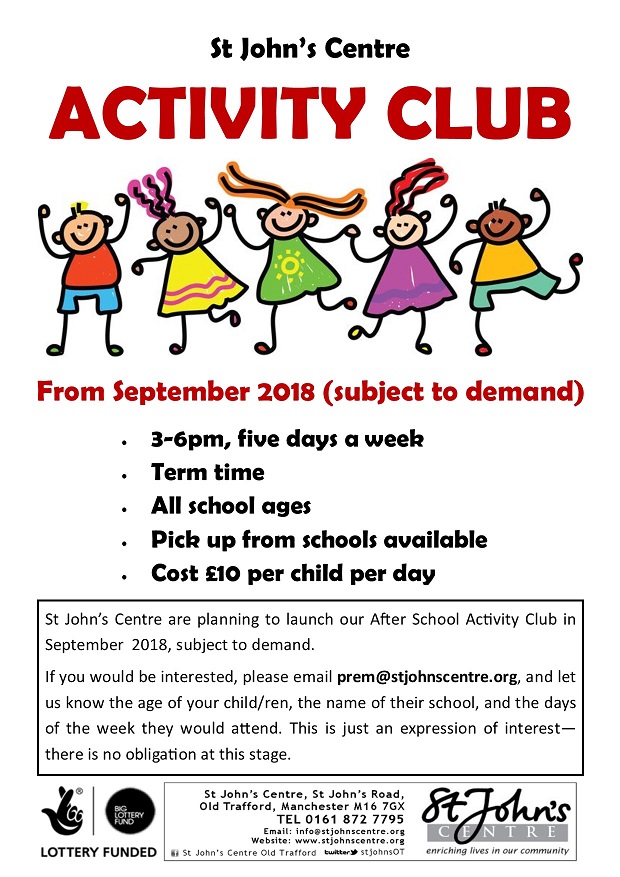 After School Club - St John's Centre