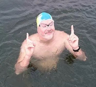 Phil’s Fundraising Swim