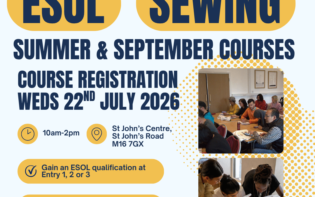 ESOL and Sewing Enrolments