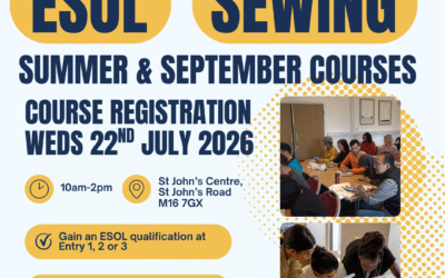 ESOL and Sewing Enrolments
